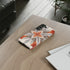 Silver Feather Compass - Impact Resistant Phone Case